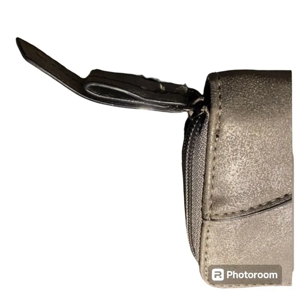 Nicole Miller Zip Around Wallet Grey
